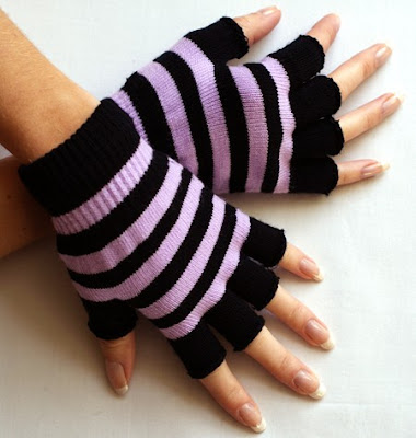 Lilac striped gl